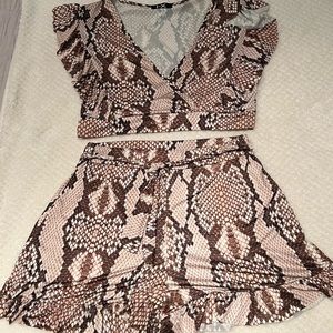 2 piece shorts set
